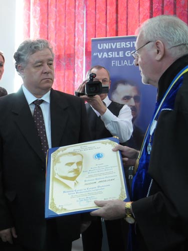 Teodor Ardelean, doctor honoris causa